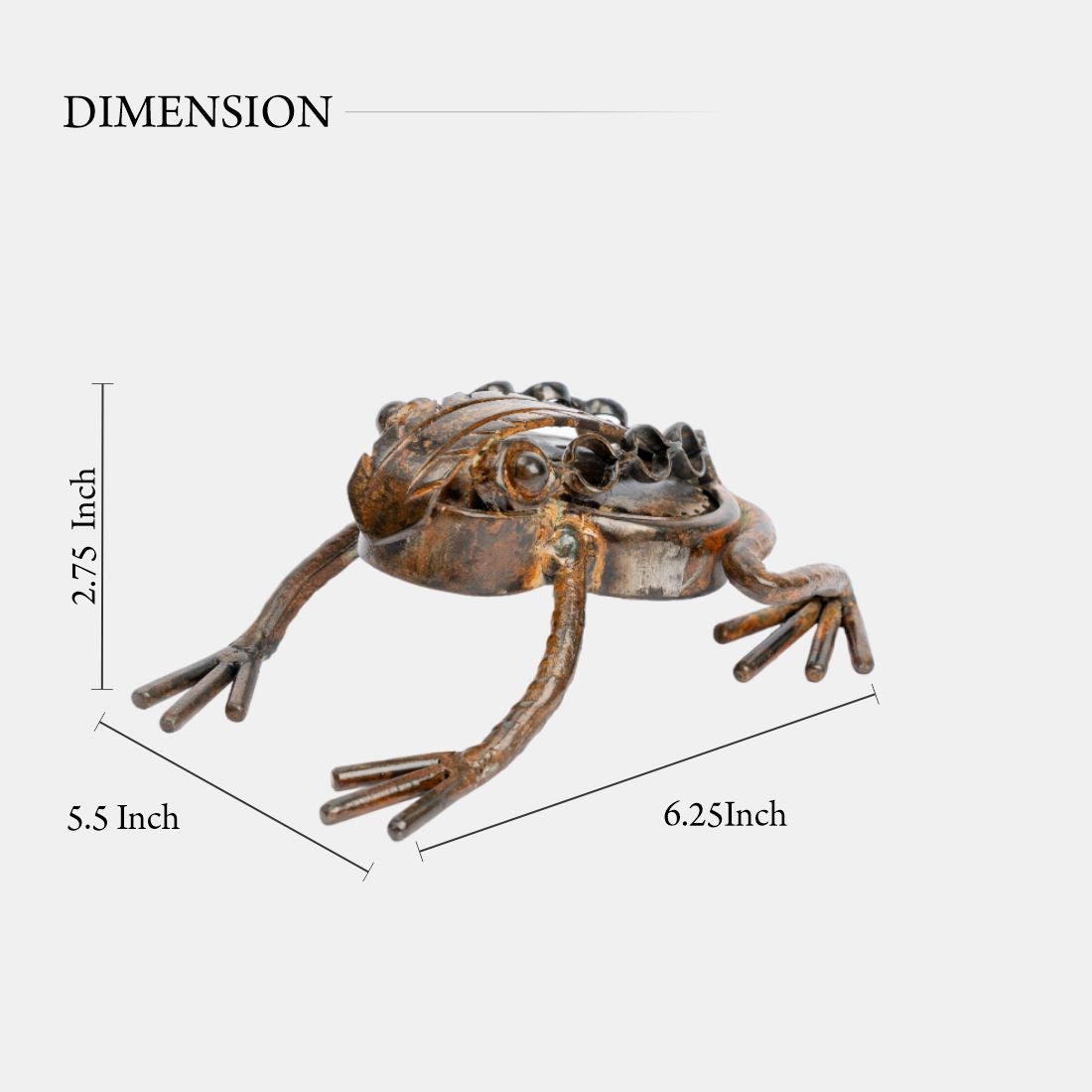 Paper Weight In Shape Of Frog