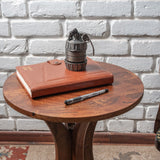 Paper Weight Made Up Of Recycled Metal In A shape Of Hand Granade