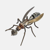 Paper Weight Madeup Of Recycled Bolts In A Shape Of Wasp