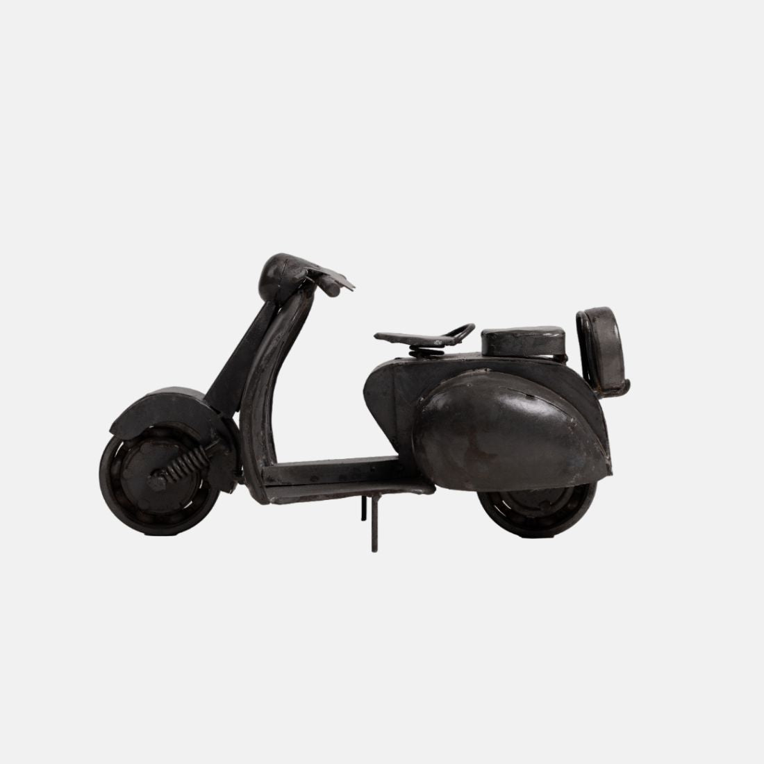 Rustic Vintage Metal Scooter For Your Home Kitchen Dining Table, Tabletop And Storage Decor
