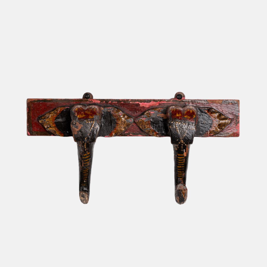 Old Wall Mount Elephant Trunk Hook