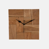 Natural Wood Finish Wall Clock