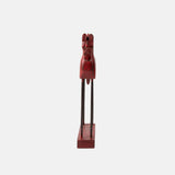 Old Teak Wood Old Indian Decorative Horse