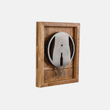 Toilet Sign Boards Madeup Of Rough Natural Mango Wood