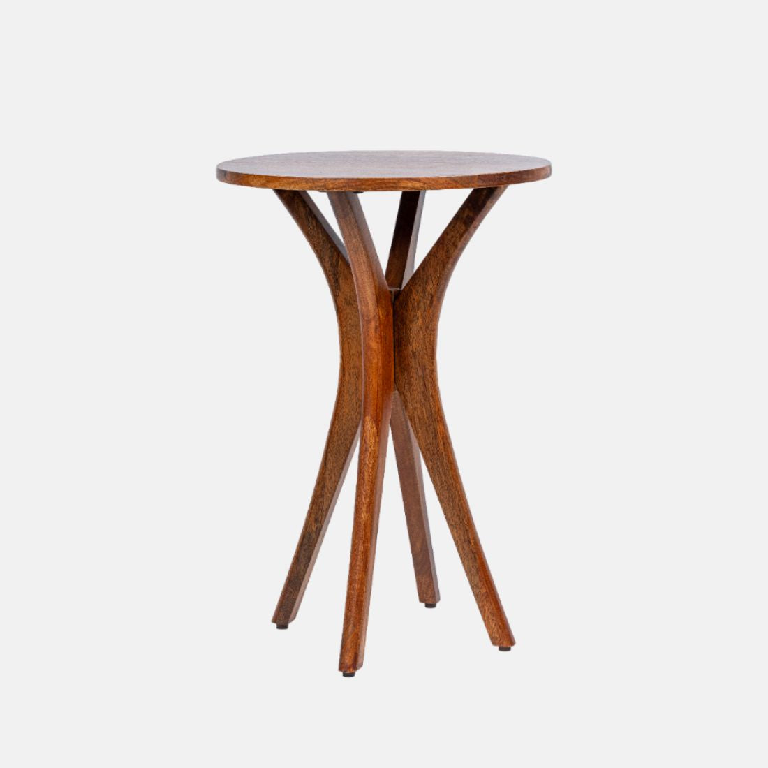 Mango Wood Honey Brown Side Table Easy to Build