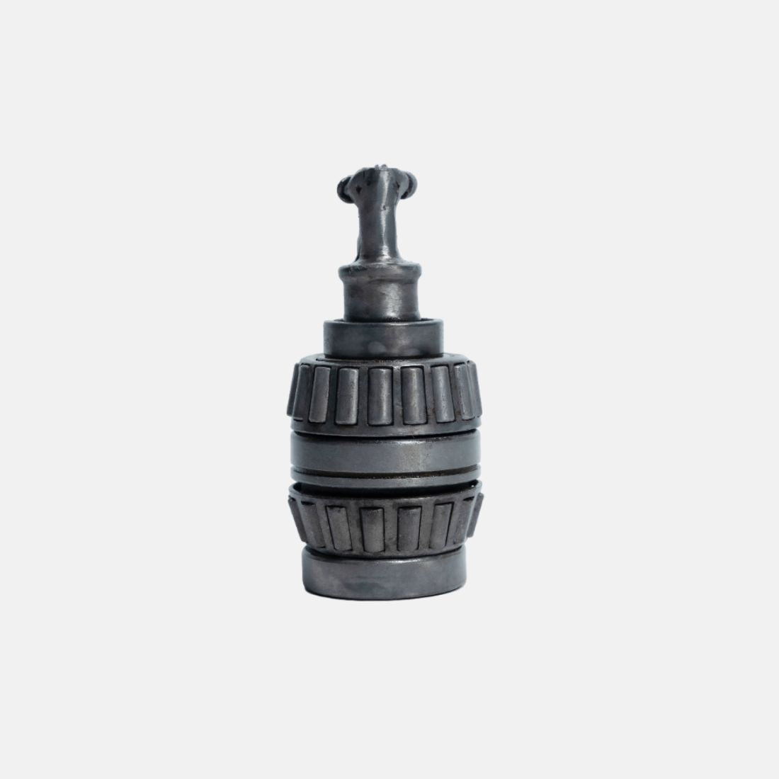 Paper Weight Made Up Of Recycled Metal In A Beautiful Shape Of Hand Granade