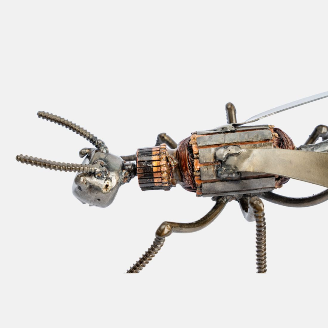 Paper Weight Madeup Of Recycled Bolts In A Shape Of Wasp