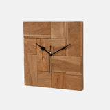 Natural Wood Finish Wall Clock