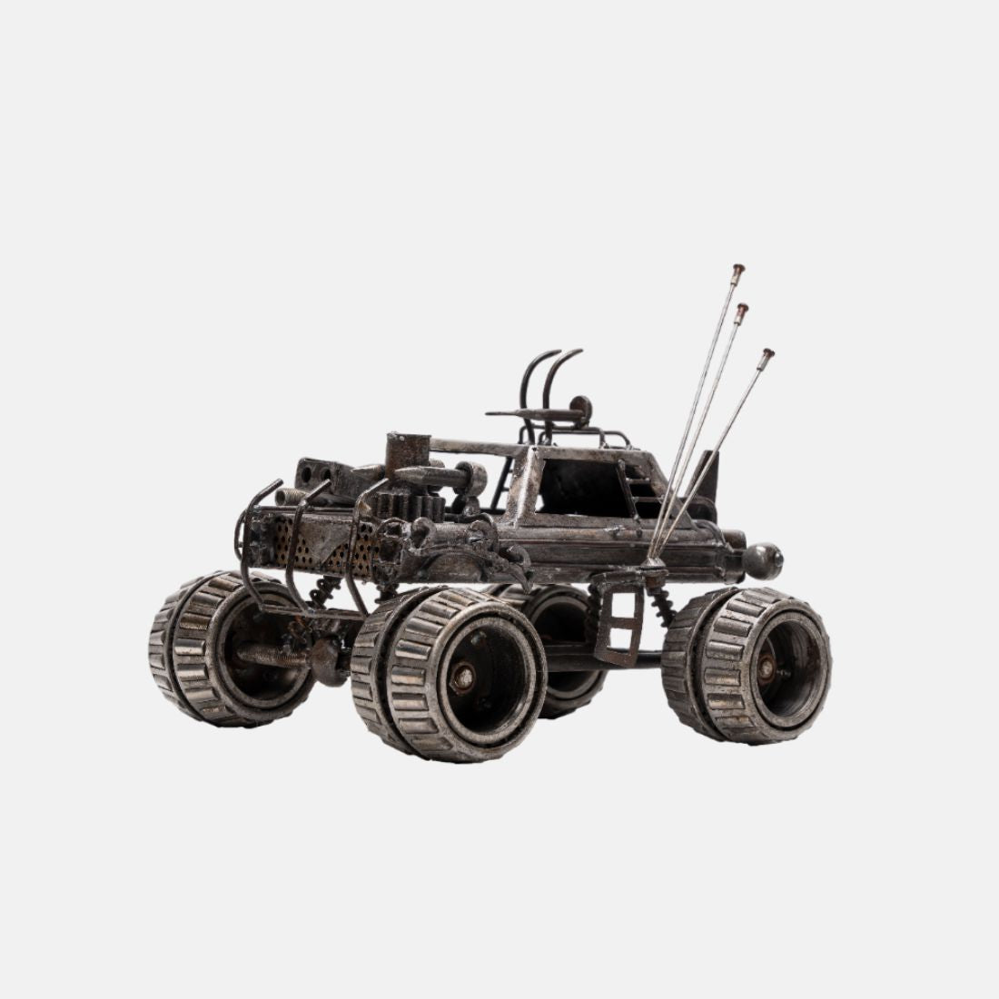 Rustic Metal Monster Truck For Your Home Kitchen Dining Table, Tabletop And Storage Decor