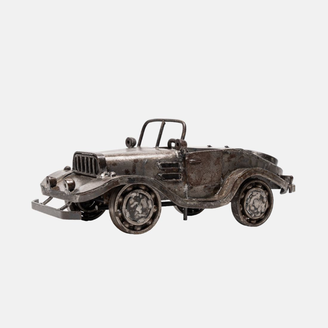 Rustic Metal Vintage Car For Your Home Kitchen Dining Table, Tabletop And Storage Decor