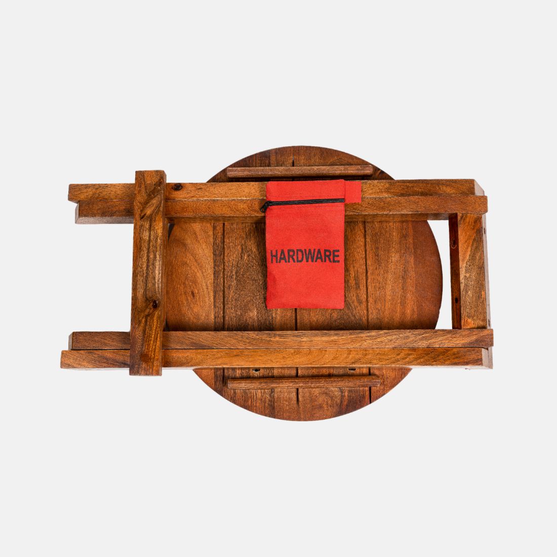 Mango Wood Honey Brown Side Table