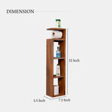 Mango Wood Wall Mount Toilet Paper Roll Holder