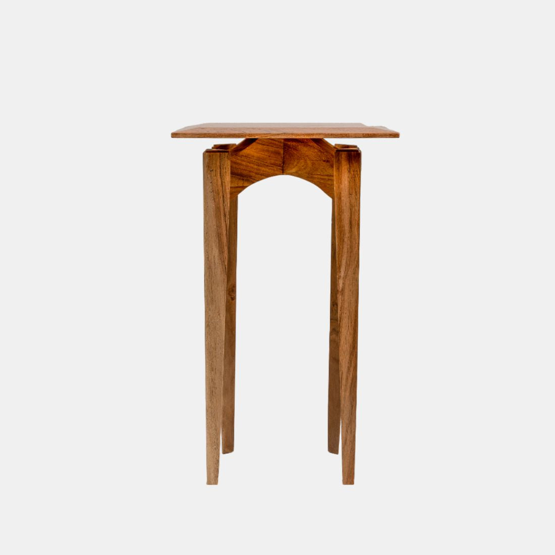 Acacia Natural Wood Side Table