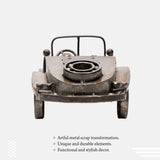Rustic Metal Vintage Car For Your Home Kitchen Dining Table, Tabletop And Storage Decor