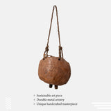 Old Teak Wood Cow Bell used In acient times