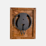 Toilet Sign Boards Madeup Of Rough Natural Mango Wood