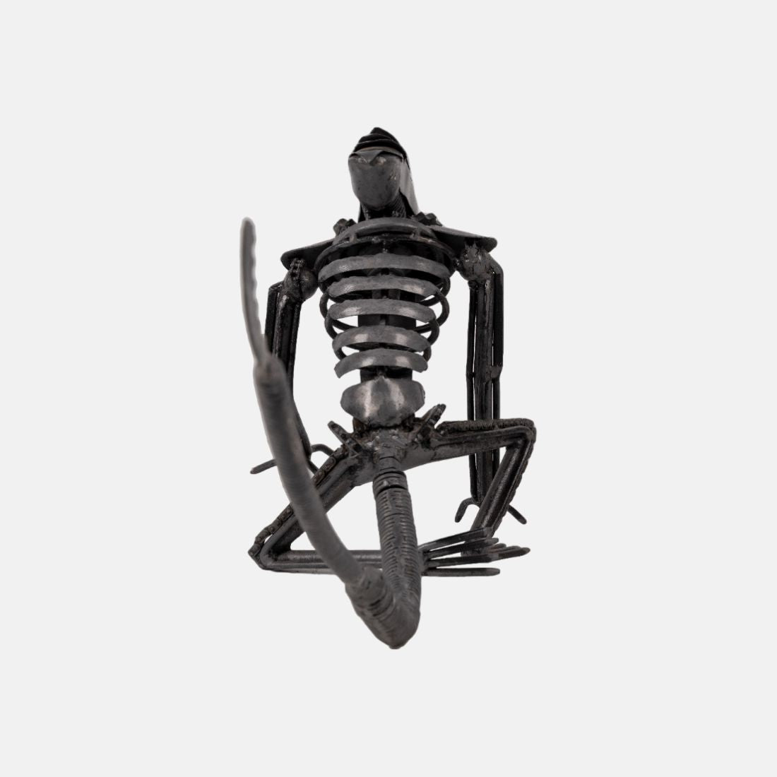 Alien Modern Home Decor Sculpture Recycled Handcrafted Metal art and Iron Finish