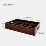 Old Indian Wooden Crate Tray