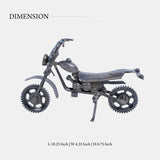 Beautiful Decorative Bike Made Up Of Recycled Metal Sheets, Gears & Bolts