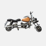 Natural Metal Finish Decorative Bike