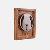 Toilet Sign Boards Madeup Of Rough Natural Mango Wood