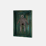 Toilet Sign Boards Madeup Of Recycled Wood