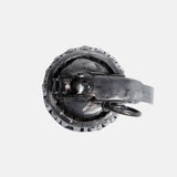 Paper Weight Made Up Of Recycled Metal In A shape Of Hand Granade