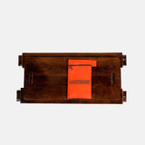 Mango Wood Dark Brown Side Table