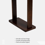 Mango Wood Dark Brown Side Table