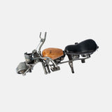 Natural Metal Finish Decorative Bike