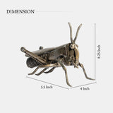 Paper Weight In Shape Of Grasshopper