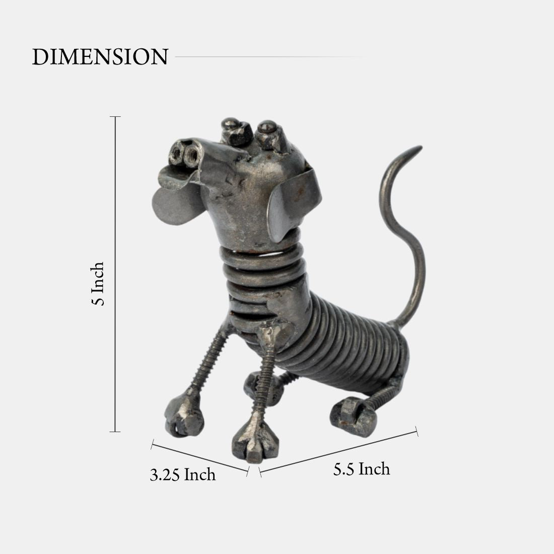 Paper Weight In Shape Of Dog