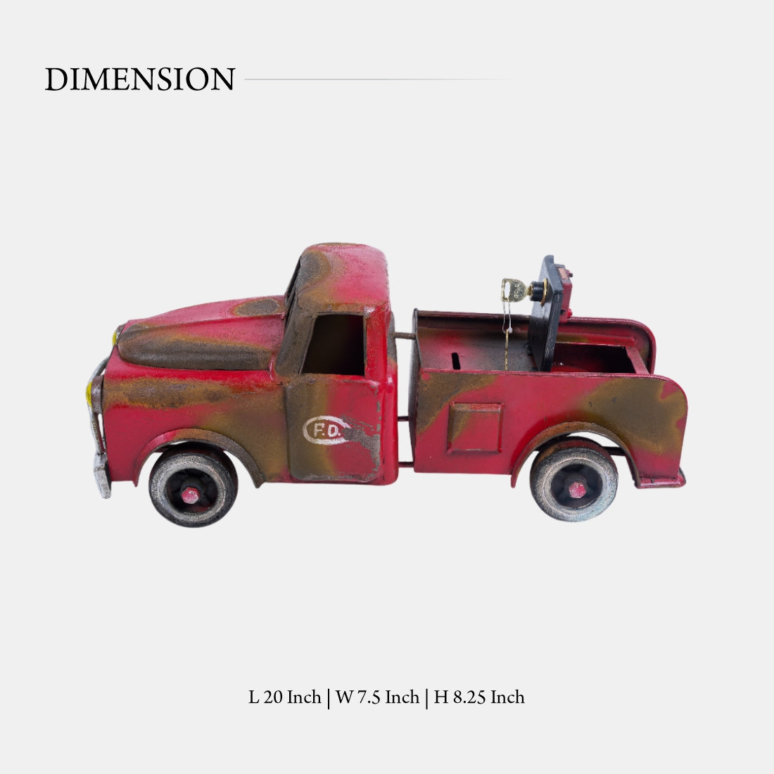 Vintage Truck Piggy Bank