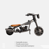 Beautiful Decorative Bike Made Up Of Recycled Metal Sheets