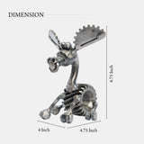 Paper Weight In Shape Of Sitting Moose