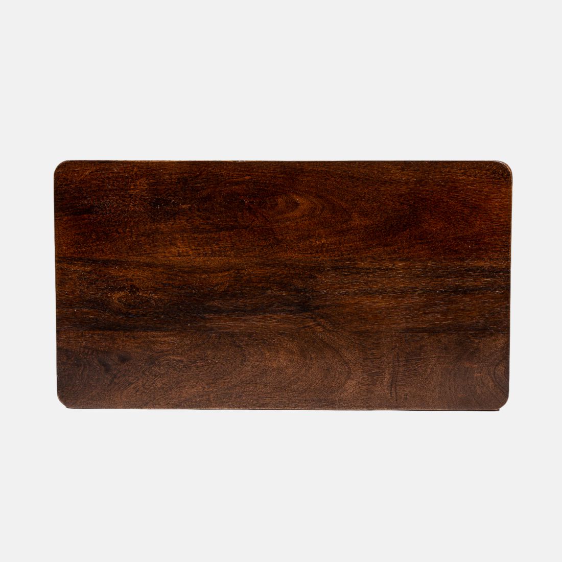 Mango Wood Dark Brown Side Table